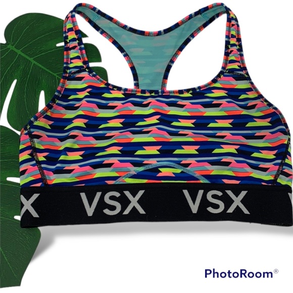 Victoria's Secret Other - Victoria's Secret Victoria Sport Geometric Print Sports Bra